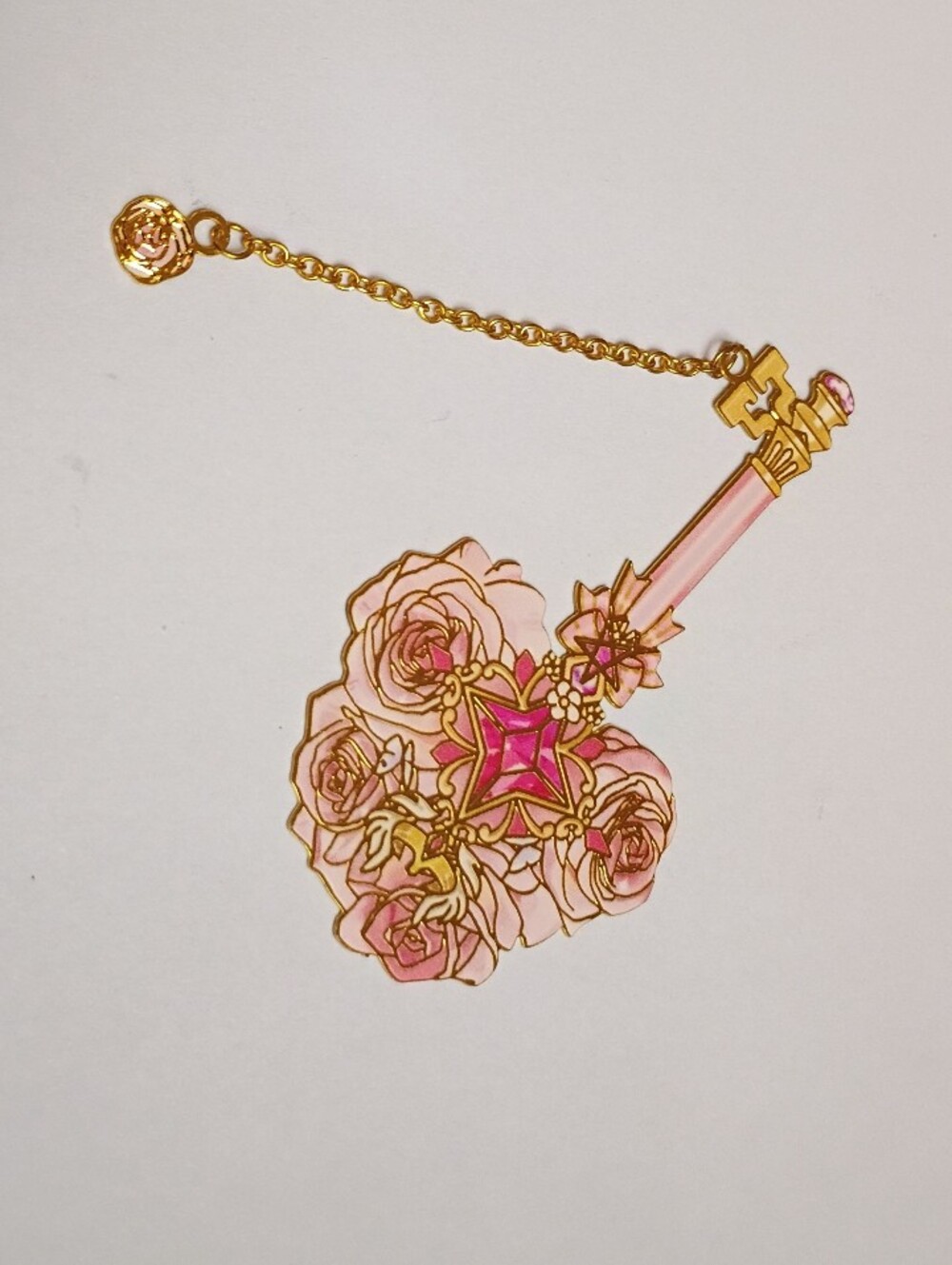 Floral Metal Bookmark